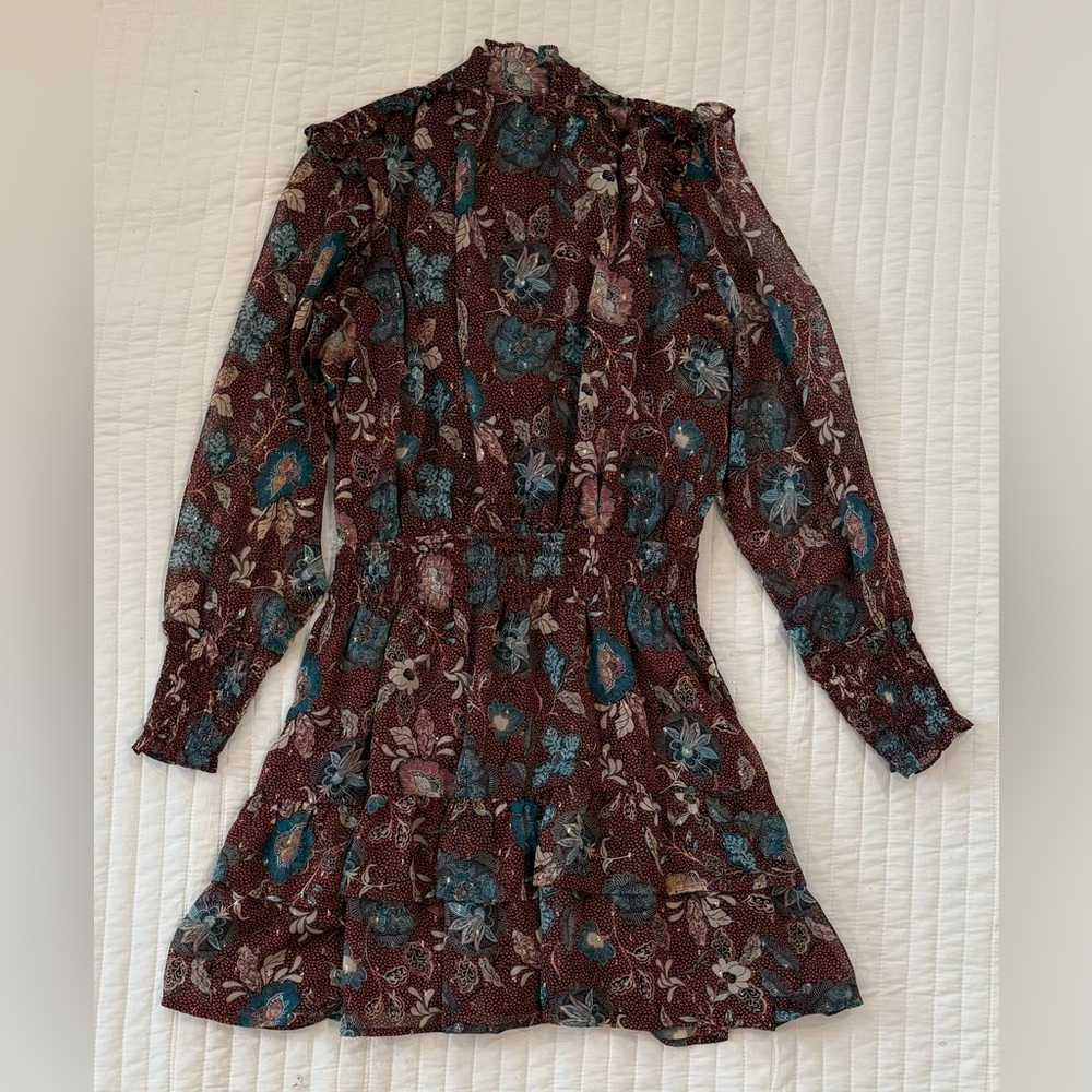Dress Forum Los Angeles Mini Long Sleeve Dress Sz Medium - Picture 3 of 7